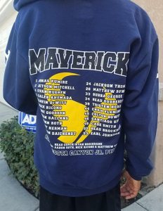 team roster hoodies