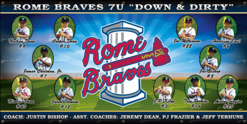 Braves, Rome 4'x8'  - 630