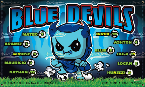 Devils, Blue - 461