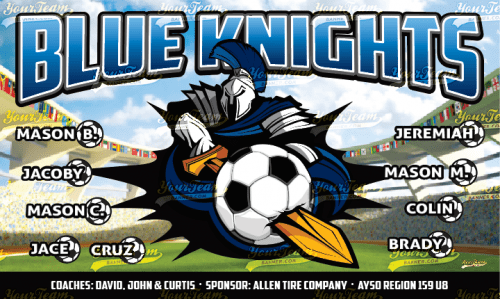 Knights, Blue - 810