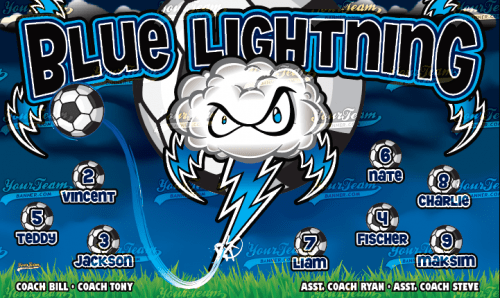 Lightning, Blue - 880