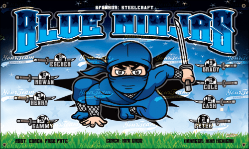 Ninjas, Blue - 931