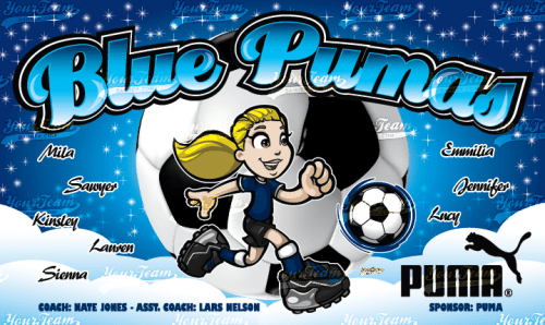 Pumas, Blue - 1145