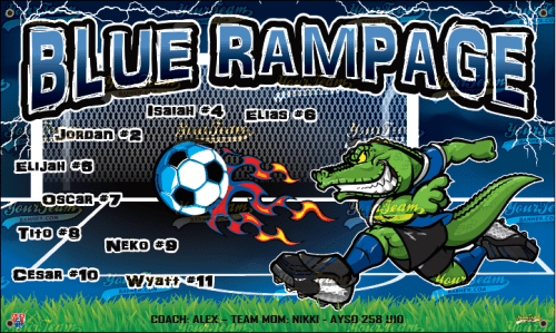Rampage, Blue - 1150