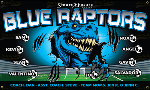 Raptors, Blue - 1165