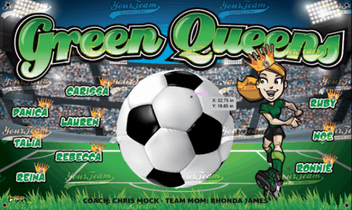 Queens, Green - 1149