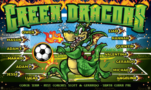 Dragons, Green - 524
