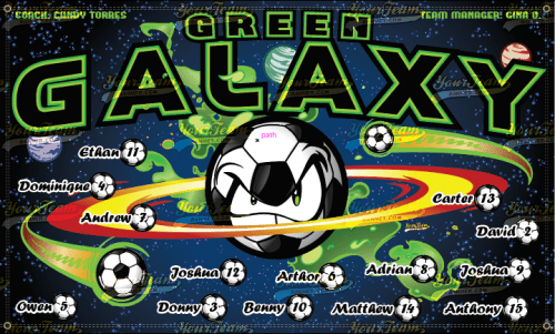 Galaxy, Green - 692