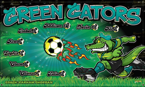 Gators, Green - 693