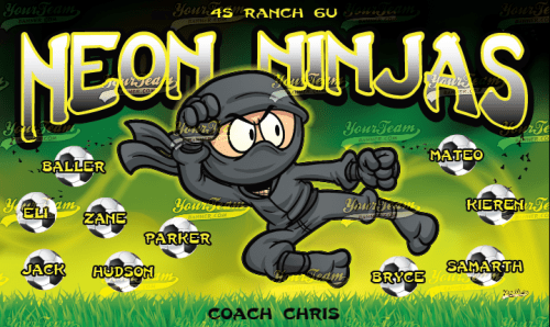 Ninjas, Neon - 936
