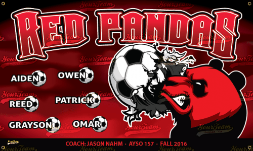 Pandas, Red - 1000