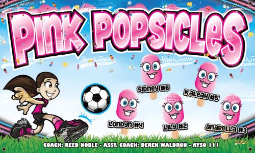 Popsicles, Pink - 1080
