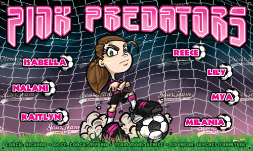 Predators, Pink - 1100