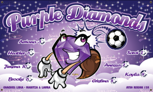 Diamonds, Purple - 481