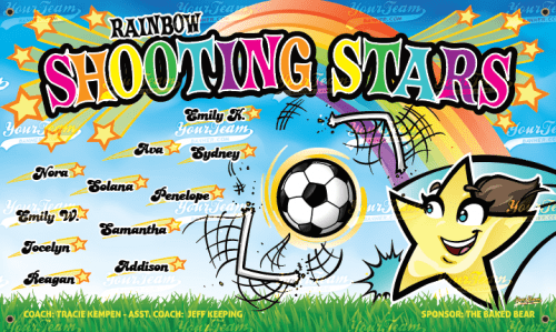 Shooting Stars, Rainbow - 1304