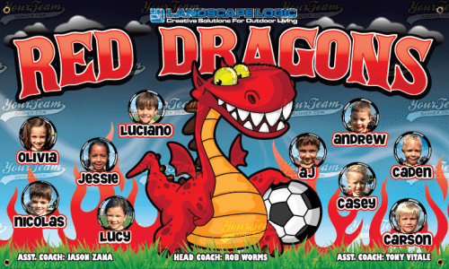 Dragons, Red - 525
