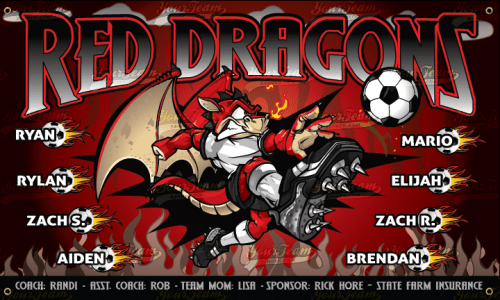 Dragons, Red - 527