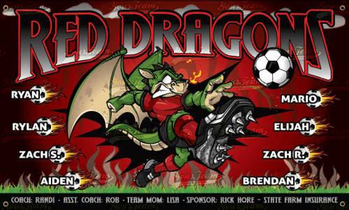 Dragons, Red - 528