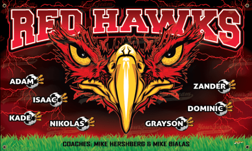 Hawks, Red - 714