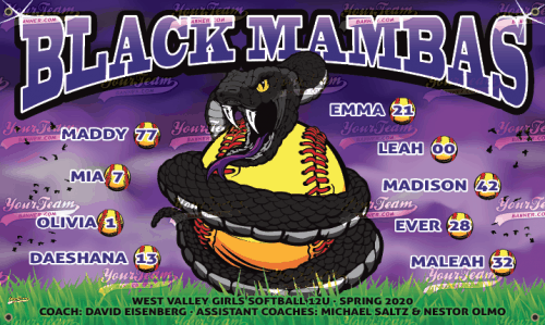 Mambas, Black - 1004