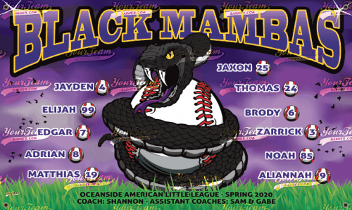 Mambas, Black - 1005