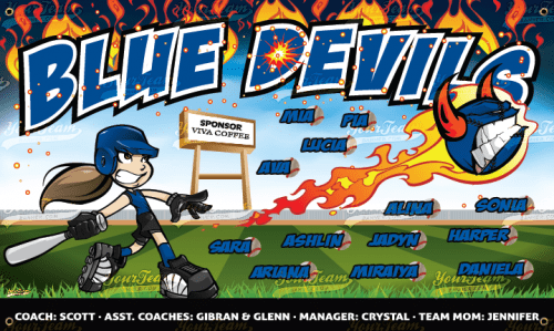 Devils, Blue - 602