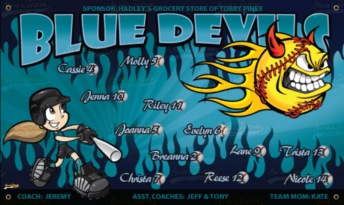 Devils, Blue - 601