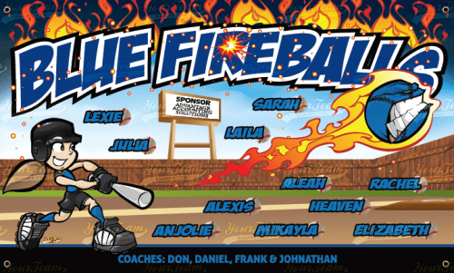 Fireballs, Blue - 624