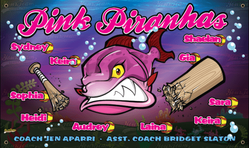 Pink Piranhas - 1130