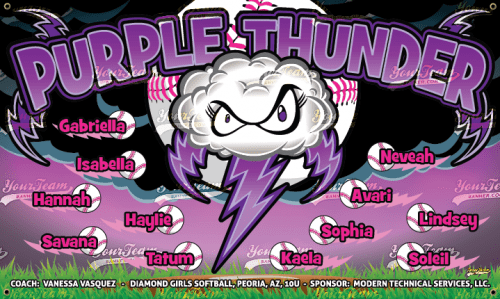 Thunder, Purple - 942