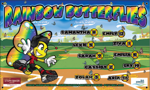 Butterflies, Rainbow - 362