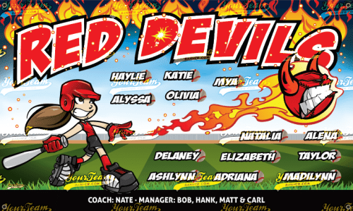 Devils, Red - 605